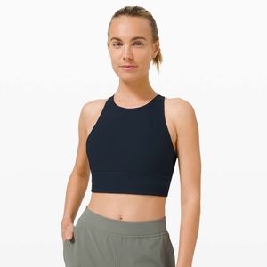 lululemon athletica High Neck Sports Bra in Black